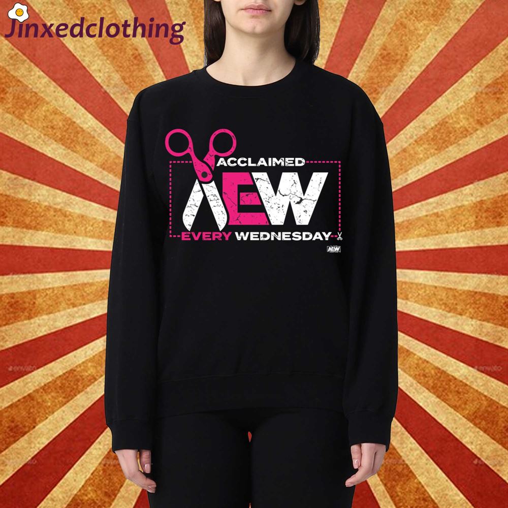 The Acclaimedacclaimed Every Wednesday Kids T-shirt Aew 